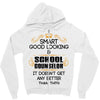 Smart Good Looking School Counselor Doesnt Get Better Than This Zipper Hoodie