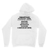 Smartass August Girl Unisex Hoodie
