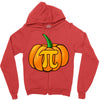 pumpkin pi Zipper Hoodie