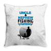 Uncle &amp; Nephew Fishing Partners For Life Throw Pillow