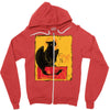 fury of the night Zipper Hoodie
