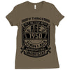 Things Better 1950 Age Approach Magnificent Ladies Fitted T-Shirt