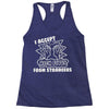 i accept high fives from strangers Racerback Tank