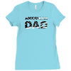 american dad black Ladies Fitted T-Shirt