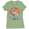 japanese world Ladies Fitted T-Shirt
