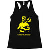 rocky 4 ivan drago homage Racerback Tank