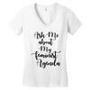 Women, love, Rights, Feminism, Feminist, Female, Funny, Woman, Girl Po Women's V-Neck T-Shirt