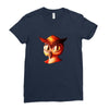 brid funny logo Ladies Fitted T-Shirt