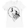 full moon Ladies Fitted T-Shirt