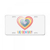Rainbow Baby License Plate
