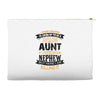 Super Cool Aunt Of A Freaking Awesome Nephew Accessory Pouches