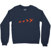 Origami Animal Crewneck Sweatshirt
