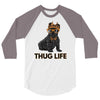 thug life 3/4 Sleeve Shirt
