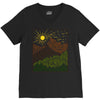 mountain line V-Neck Tee