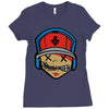 music boy Ladies Fitted T-Shirt