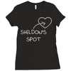 sheldon's spot Ladies Fitted T-Shirt