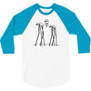 dali walkers 3/4 Sleeve Shirt