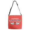 I Support Kaepernick Adjustable Strap Totes