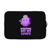 working off my lumps Laptop sleeve