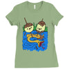 princess Ladies Fitted T-Shirt