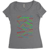 software artist Women's Triblend Scoop T-shirt