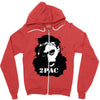 tupac (4x) Zipper Hoodie