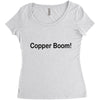 copper boom! Women's Triblend Scoop T-shirt