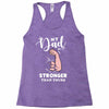 My Dad is Stronger Than Yours Racerback Tank