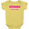 superwoman fighting diabetes Baby Onesie