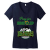 Pray For Humboldt Women's V-Neck T-Shirt