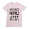 ugly merry christmas Ladies Fitted T-Shirt