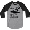 the key is to make it 3/4 Sleeve Shirt