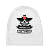 I Am Actually In A Very Commited Relationship Baby Beanies