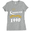 queens are born in 1990 Ladies Fitted T-Shirt