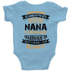 Super Cool Nana Of A Freaking Awesome Granddaughter Baby Onesie