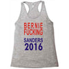 bernie fucking sanders 2016 for americans president Racerback Tank