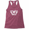 dieser opa rockt  fun Racerback Tank