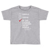 in the garage working on my honda Toddler T-shirt