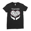 heart of a teacher. if you think my hands are full, you should see my Ladies Fitted T-Shirt