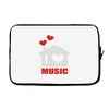 new i love house Laptop sleeve