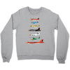 angry planes Crewneck Sweatshirt