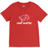 carp hunter pike angler fishing new V-Neck Tee