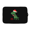 christmas dinosaur Laptop sleeve