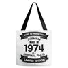 Premium Vintage 1974 Tote Bags