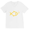 gold fish V-Neck Tee