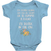 ice cream or a felony Baby Bodysuit