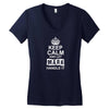 Keep Calm And Let Mark Handle It Women's V-Neck T-Shirt
