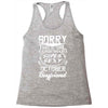 This Girl Is Taken By A Super Sexy October Boyfriend Racerback Tank