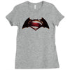 dawn of justice Ladies Fitted T-Shirt