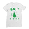 gravity falls oregon pine Ladies Fitted T-Shirt